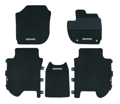 MUGEN Sports Mat Black  For FIT JAZZ GK3 GK4 GK5 GK6 GP5 GP6 08P15-XMK-K1S0-BK