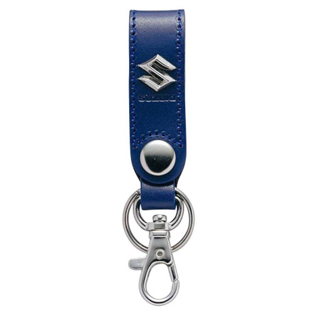 AUTO RIMESSA LEATHER BELTING KEY HOLDER 48 TYPE BLUE 99000-99037-48H