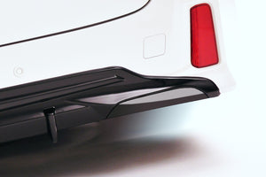 NOBLESSE MUFFLER COVER FOR REAR DIFFUSER BLACK FOR TOYOTA ALPHARD VELLFIRE AYH30 AGH30 30AV-MC2-202