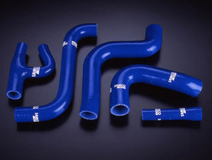 SAMCO SPORT COOLANT HOSE KIT BLUE FOR VOLKSWAGEN GOLF 1 17 17CK GTI 40TCS36-C-BLUE