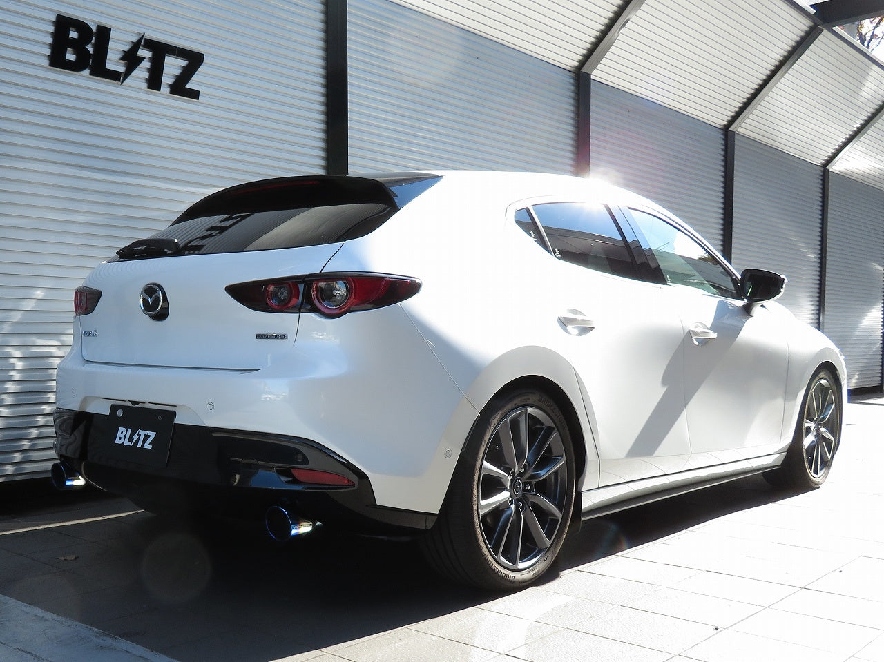 BLITZ NUR-SPEC CUSTOM EDITION EXHAUST For MAZDA 3 FASTBACK BP8P S8-DPTS 63186V