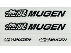 MUGEN BLACK EMBLEM STICKER S  For UNIVERSAL FITTING 90000-YZ5-AV69-BK