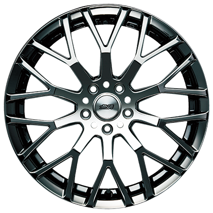 MUGEN Aluminum Wheel XJ  For VEZEL HR-V RU1 RU2 RU3 RU4 42700-XJ5-875C-55 - Black Hawk Japan