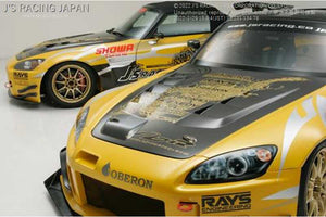 J'S RACING AERO BONNET TYPE-V FULL CARBON FOR HONDA S2000 AP1 2 F20C F22C ABV-S1-CC