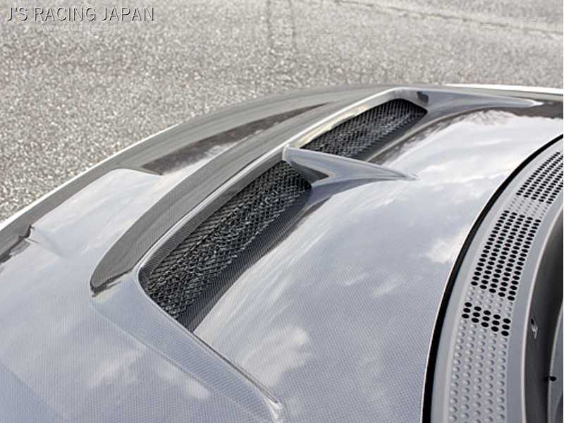 J'S RACING AERO BONNET TYPE-S ALUMINUM NET FOR HONDA CR-Z ZF1 LEA-MF6 ANT-Z1
