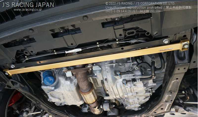 J'S RACING FRONT MONOCOQUE BAR FOR HONDA CIVIC FK8 MB-K8-F