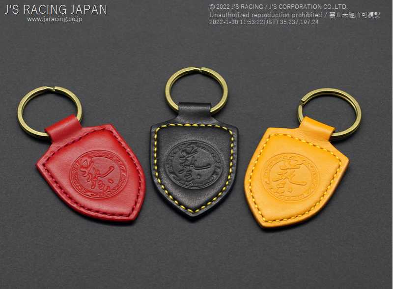 J'S RACING J'S MODE KEY RING TYPE 5 BLACK KRG-05-BK