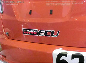 J'S RACING HYPER ECU STICKER M SIZE JS-ECU-M