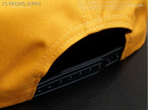 J'S RACING J'S MODE WAZA 69 SILVER CAP BLACK YELLOW WAZA69-SL-BY - Black Hawk Japan