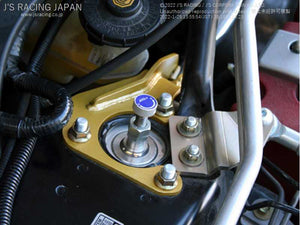 J'S RACING 3D FRONT ALUMINUM STRUT TOWER BAR FOR HONDA ACCORD CL7 K20A TB-E2-F