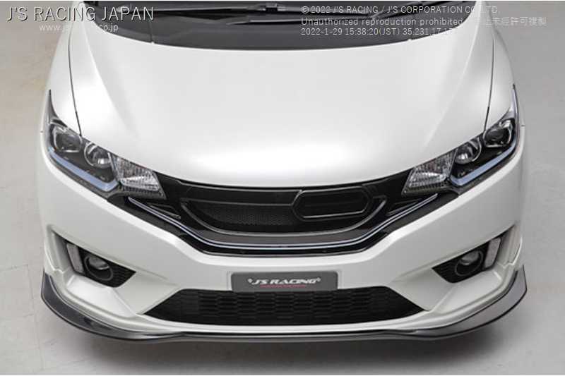 J'S RACING FRONT WING SPOILER TYPE S FRP FOR HONDA FIT GP5 AH-F5HR
