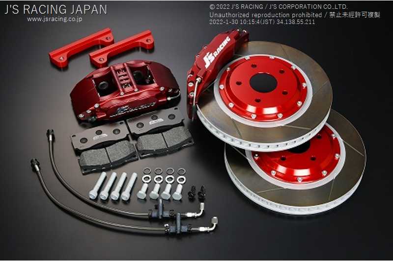 J'S RACING 6-POT CALIPER KIT FOR HONDA ACCORD CL7 K20A B6P-E2