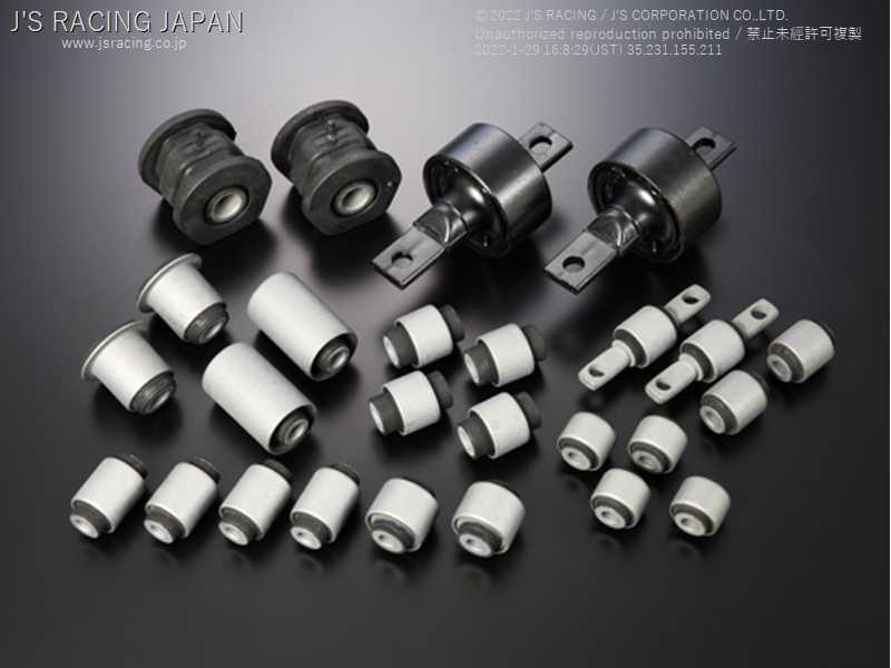J'S RACING ARM REINFORCED BUSH COMPLETE SET FOR HONDA INTEGRA DC5 K20A RACP-T5