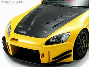 J'S RACING TOTAL AERO SYSTEM TYPE-S CFRP FOR HONDA S2000 AP1 2 F20C F22C JSK-S1-C - Black Hawk Japan