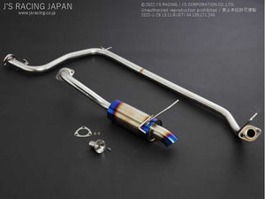 J'S RACING SUS EXHAUST PLUS 50RS FOR HONDA FIT GK5 T304-F5-50RS