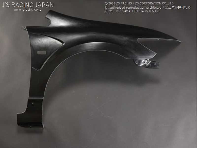J'S RACING FRONT WIDE FENDER FOR HONDA CIVIC FD2 K20A JSWF-D2