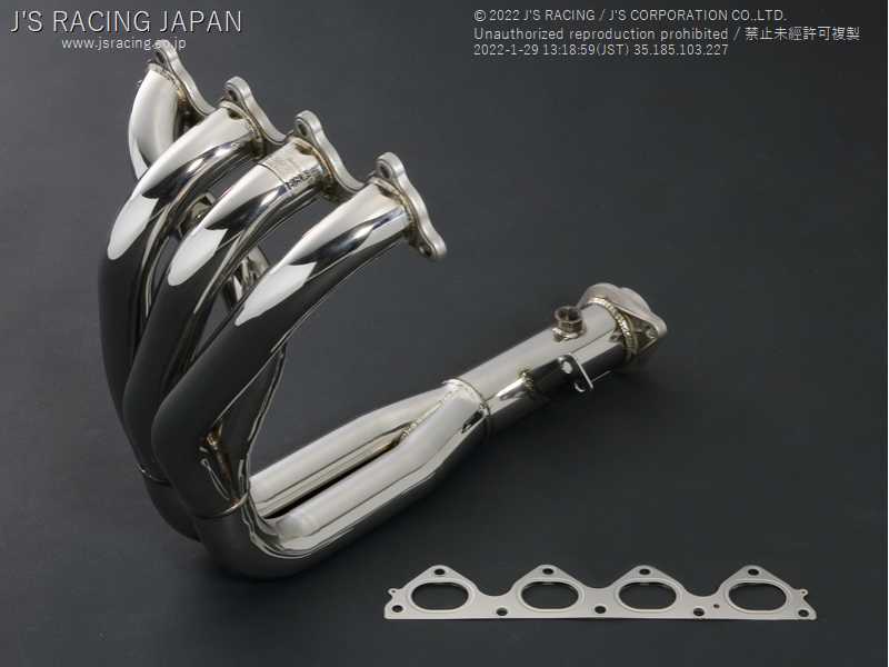 J'S RACING 4-2-1 STAINLESS EX MANI FOR HONDA CIVIC EK9 B16B XA-H5