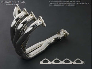 J'S RACING 4-2-1 STAINLESS EX MANI FOR HONDA CIVIC EK9 B16B XA-H5