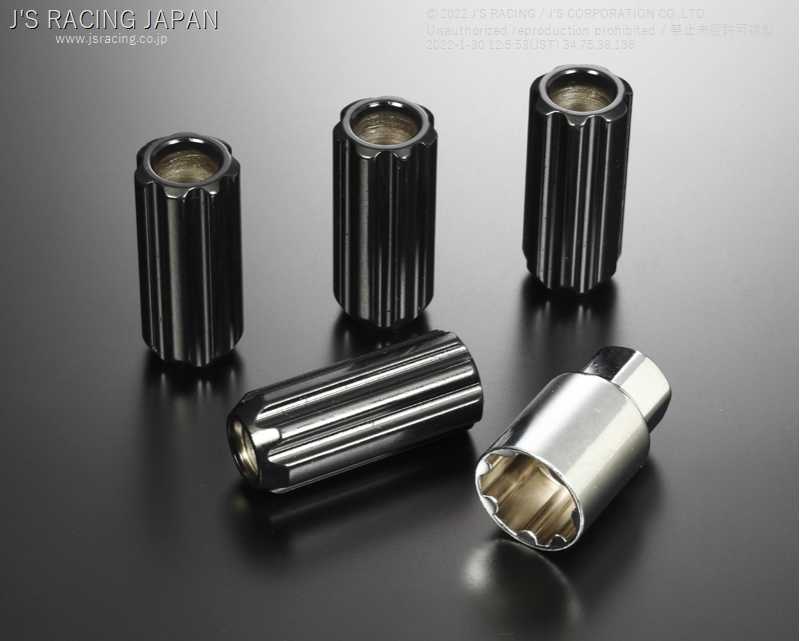 J'S RACING RACING LOCKNUT RNL-BK