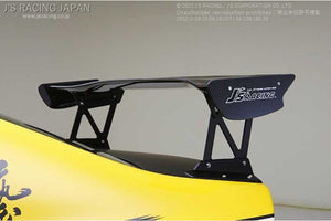 J'S RACING 3D GT-WING TYPE1 WET CARBON 1390 FOR HONDA CIVIC FD2 K20A DGW1-D2-WSEJ