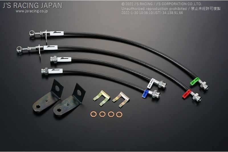 J'S RACING BRAKE LINE SYSTEM SUS FOR HONDA CIVIC FD2 K20A BLS-D2-SU
