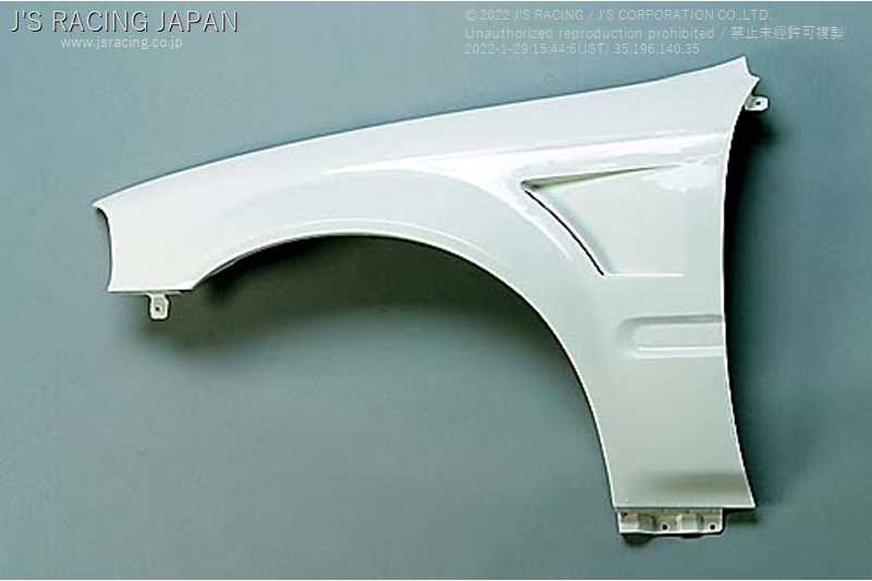 J'S RACING FRONT WIDE FENDER FOR HONDA CIVIC EK9 B16B JSWF-H5M