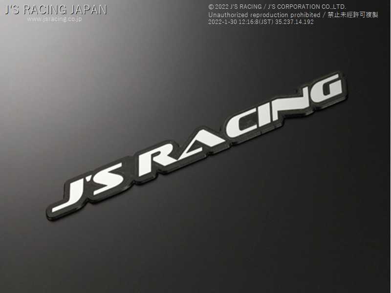 J'S RACING LOGO EMBLEM S JS-EMB-S