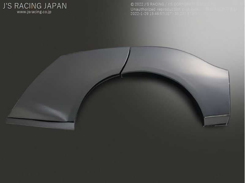 J'S RACING REAR GT FENDER KIT TYPE-S LEFT FOR HONDA FIT GD JSWF-F1-RL