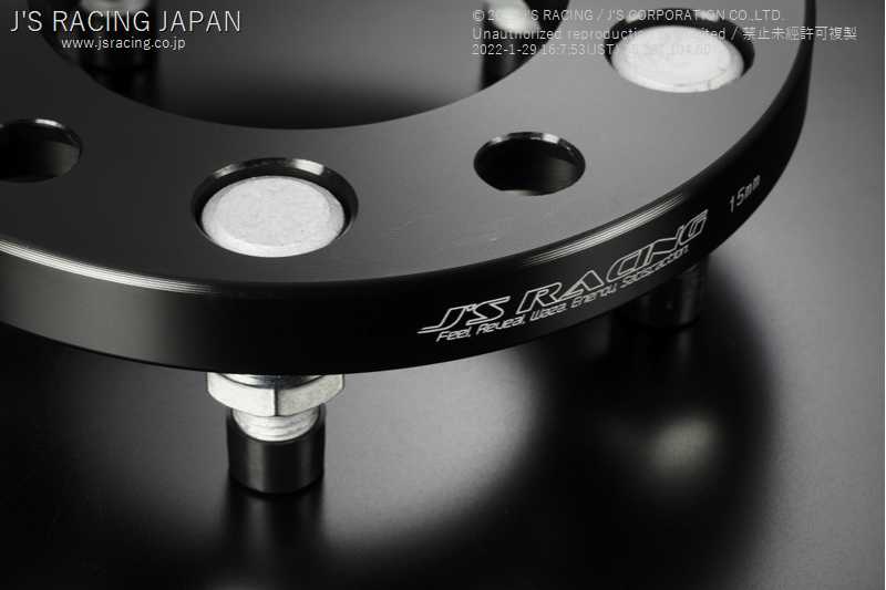 J'S RACING FORGED WIDE TREAD SPACER 20MM 5H WTS-A20