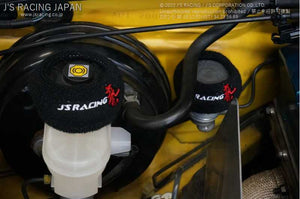 J'S RACING RESERVE TANK COVER RTC-01 - Black Hawk Japan