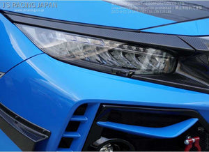 J'S RACING CARBON GRILLE EXTENSION FOR HONDA CIVIC FK8 CET-K8
