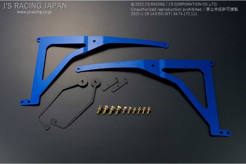 J'S RACING SIDE INNER BRACE FOR HONDA CIVIC FD2 K20A SIB-D2