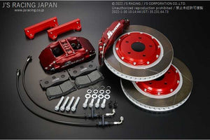 J'S RACING 6-POT CALIPER KIT FOR HONDA CIVIC EP3 K20A B6P-P3