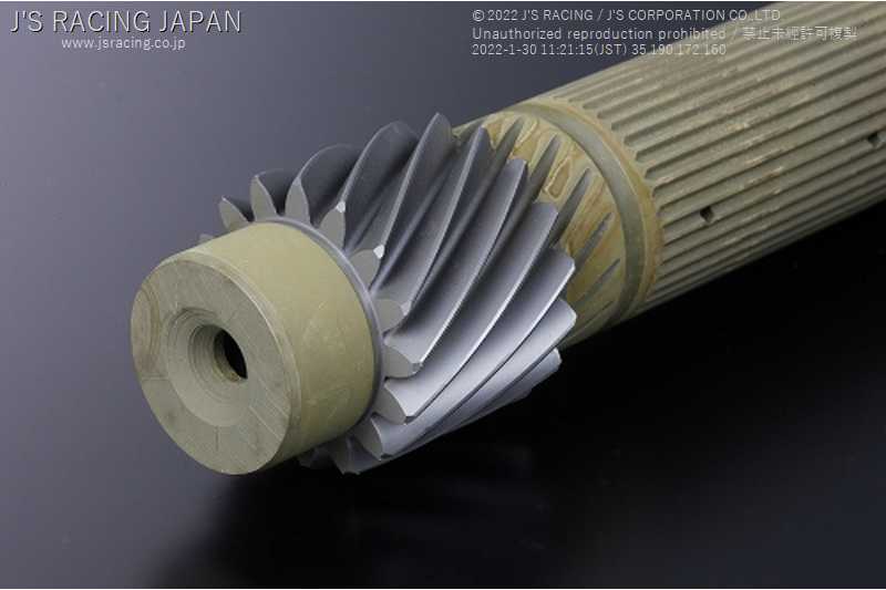 J'S RACING WPC4.6 FINAL GEAR SET FOR HONDA FIT FIT GE8 9 L15A FGW-F3-46