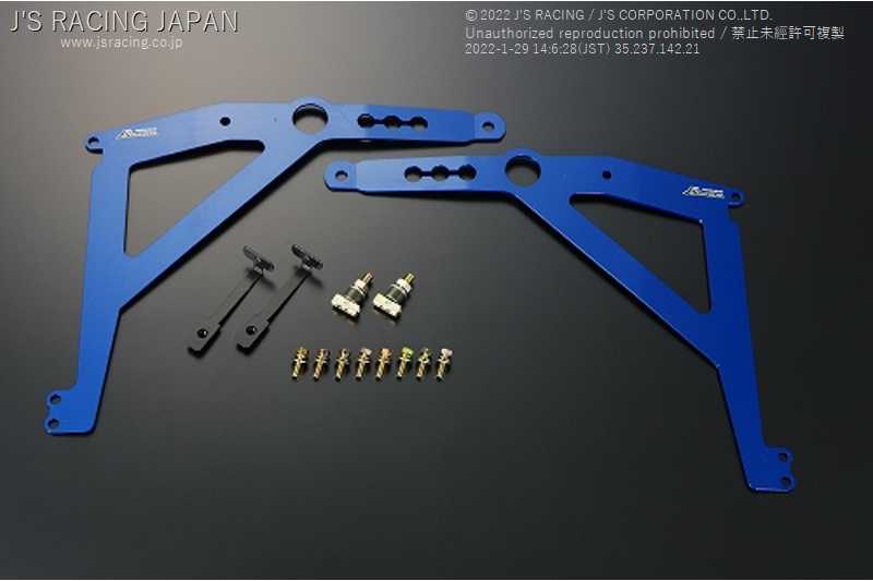 J'S RACING SIDE INNER BRACE FOR HONDA ACCORD CL7 K20A SIB-E2