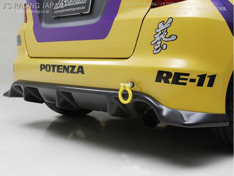 J'S RACING R304 SUS EXHAUST 50R FOR HONDA FIT GP4 RS R304-F3HR-50R