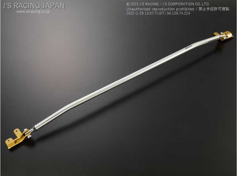 J'S RACING FRONT TOWER BAR FOR HONDA FIT GP5 TB-F5HR-F - Black Hawk Japan