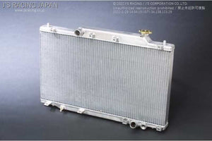 J'S RACING ALUMINUM SPL RADIATOR RR FOR HONDA S2000 AP1 2 F20C F22C RAS-S1-RR