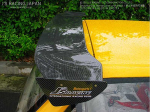 J'S RACING 3D GT-WING WET CARBON FOR HONDA CR-X EF9 DGW1-H2-W
