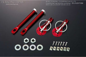 J'S RACING BONNET PIN RED BNP-RD