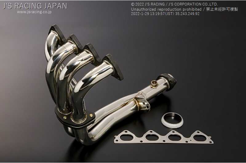 J'S RACING 4-2-1 STAINLESS EX MANI FOR HONDA CIVIC EG6 B16A XA-H3