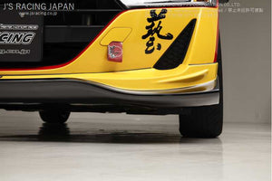J'S RACING FRONT WING SPOILER TYPE S FRP FOR HONDA S660 JW5 AH-S6 - Black Hawk Japan