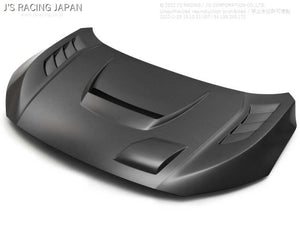 J'S RACING AERO BONNET TYPE-V FRP FOR HONDA CIVIC FK8 ABV-K8-F