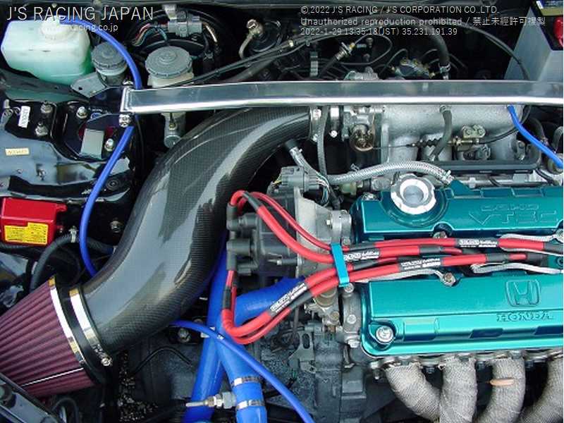 J'S RACING TSUCHINOKO CHAMBER CARBON FOR HONDA INTEGRA DC2 B18C TCC-T2