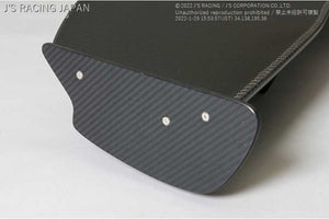 J'S RACING 3D GT-WING DRY CARBON TYPE1 FOR HONDA ACCORD CL7 K20A DGW1-E2-D