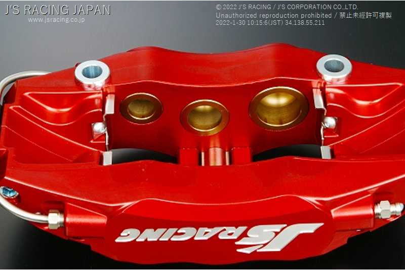 J'S RACING 6-POT CALIPER KIT FOR HONDA ACCORD CL7 K20A B6P-E2