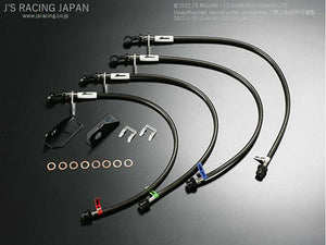 J'S RACING BRAKE LINE SYSTEM ST FOR HONDA CR-Z ZF1 LEA-MF6 BLS-Z1-ST