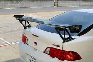 J'S RACING 3D GT-WING WET CARBON TYPE1 FOR HONDA INTEGRA DC5 K20A DGW1-T5-W - Black Hawk Japan