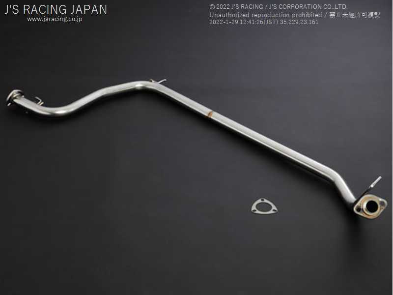 J'S RACING R304 SUS EXHAUST SYSTEM CENTER PIPE 50C FOR HONDA FIT GK5 R304-F5-50C
