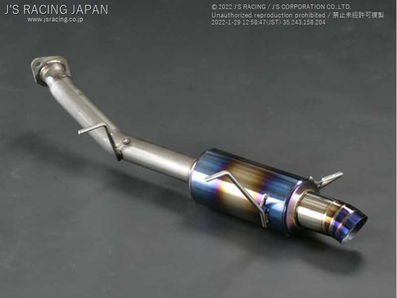 J'S RACING FX-PRO FULL TITANIUM MUFFLER REAR TAIL 60R FOR HONDA STEP WGN RG1 3 K20A K24A FTM-SW3-60R